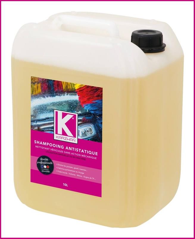 Shampoing antistatique concentré - Bidon de 10L - KARZHAÑ 14325